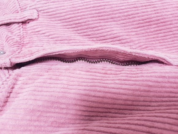 PacSun Blush Corduroy Mom Jeans - Picture 4 of 11